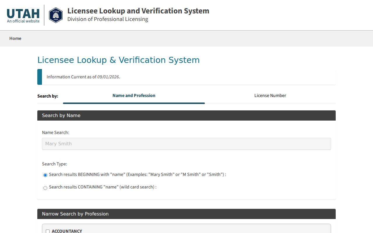 Magna residents directory professional license lookup